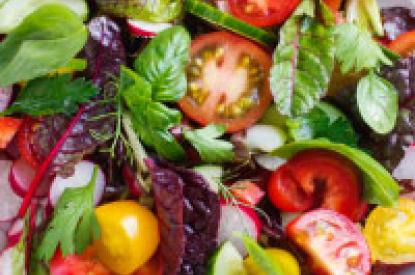 plate of salad